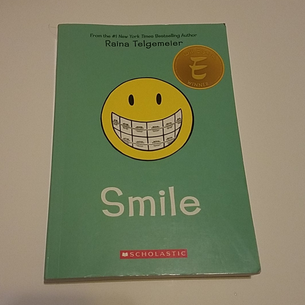 Scholastic Smile book by Raina Telgemeier